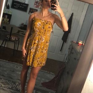Yellow summer dress